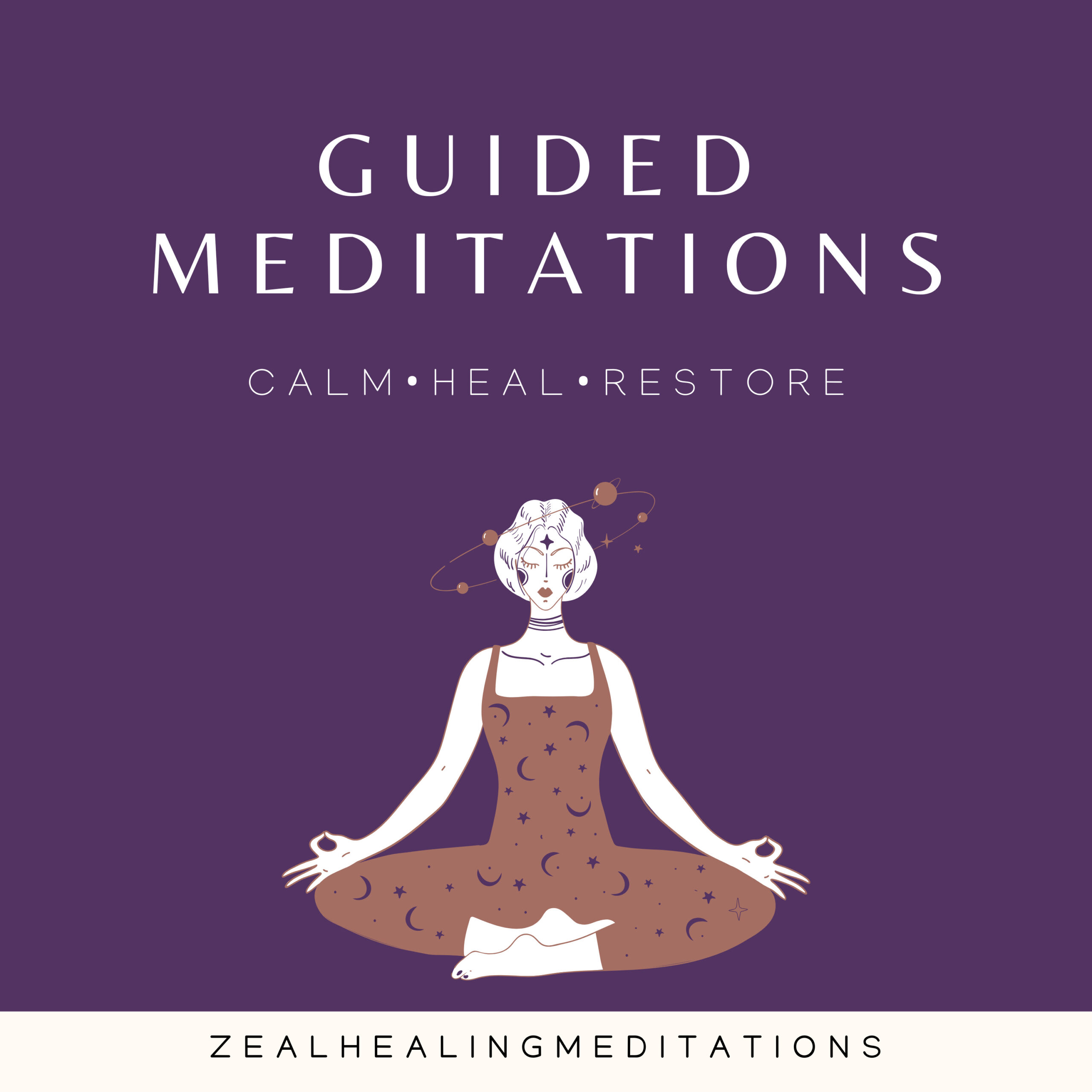 Zeal Healing Meditations podcast artwork